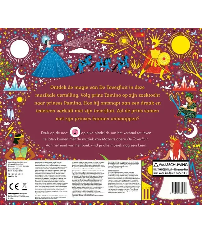 Christofoor | Geluidenboek met Muziek | Het Verhalenorkest | De Toverfluit | 4+