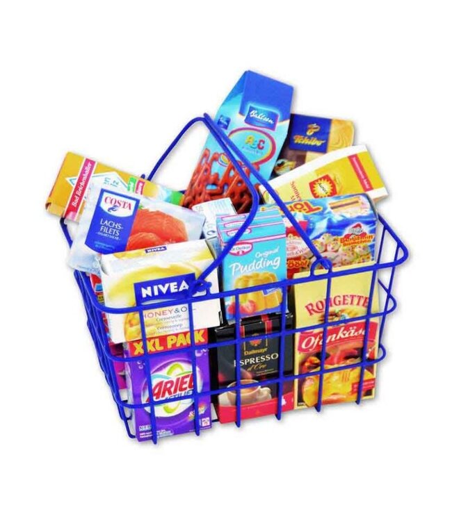 Tanner | Winkelvulling in metalen mand