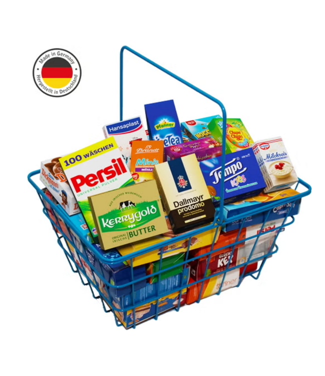 Tanner | Winkelvulling in metalen mand