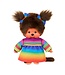 Monchhichi Monchhichi | 20 cm | Regenboogjurk | 2+