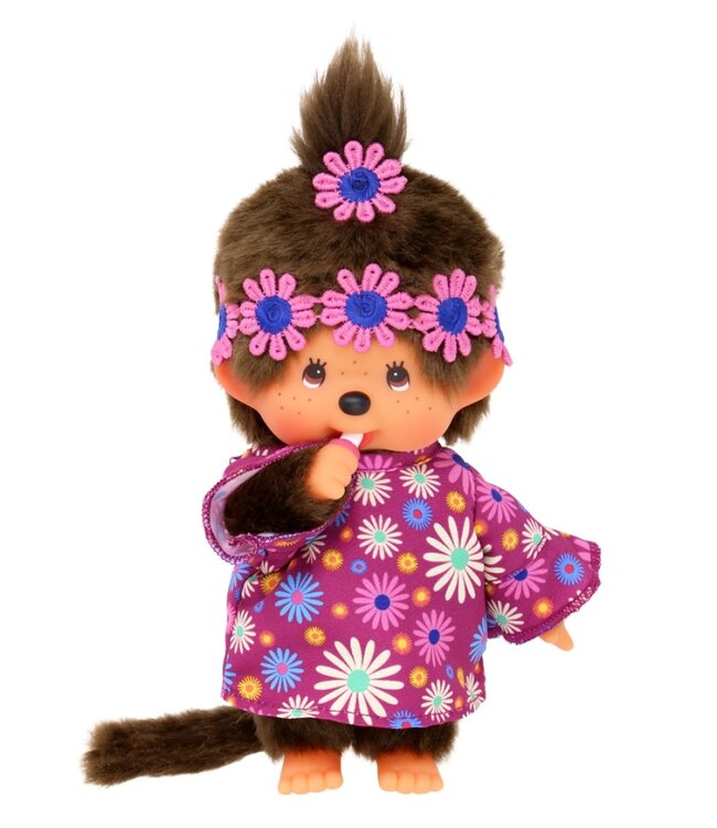 Monchhichi | 20 cm | Meisje | Flower Power | 2+
