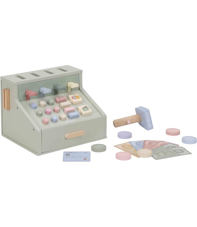 Little Dutch | Houten Kassa met Scanner | 3+
