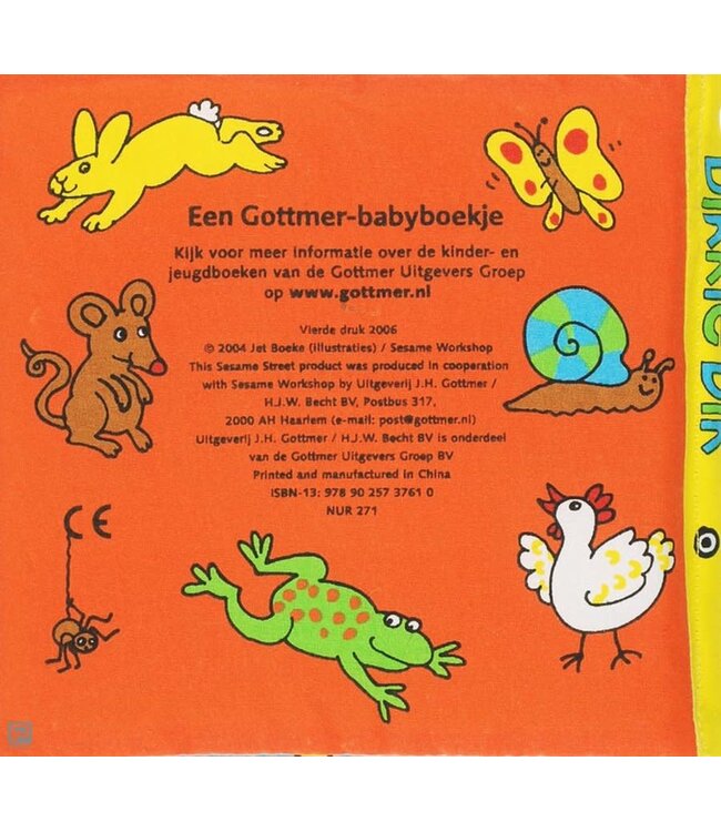 Gottmer | Knisperboekje | Kiekeboek | Dikkie Dik | 16 cm | + 9 mnd