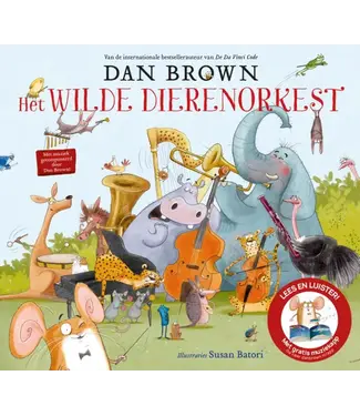Dan Brown | Geluidenboek met Muziek | Het Wilde Dierenorkest | 4+