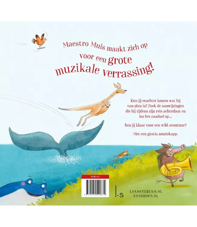 Dan Brown | Geluidenboek met Muziek | Het Wilde Dierenorkest | 4+