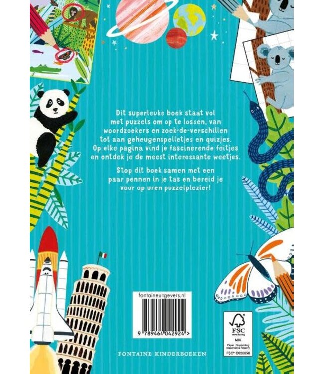 Het feestelijke Feitjes | Puzzelboek | 7+