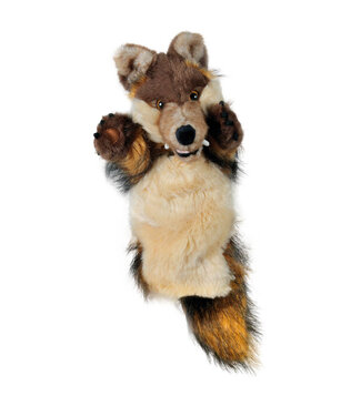 the Puppet Company The Puppet Company | Handpop | Long-Sleeved | Wolf | 40 cm