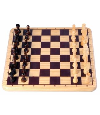 Jumbo Longfield | Houten Schaakspel | 29 cm | 7+