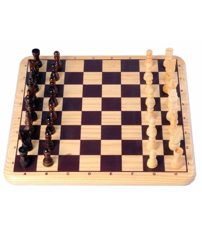 Longfield | Houten Schaakspel | 29 cm | 7+
