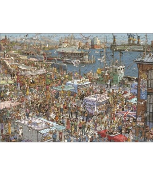 Heye | Comic Puzzel | Fresh Fish | 68 x 96 cm | 2000 stukjes