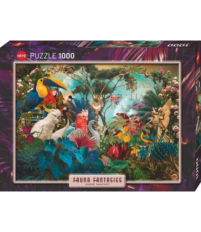 Heye | Fauna Fantasies | Birdiversity | 70 x 50 cm | 1000 stukjes