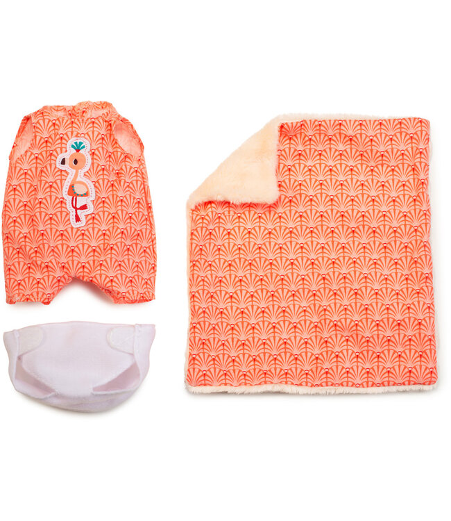 Lilliputiens | Draagmand 21 cm | met Pop 20 cm | Anais | 2+