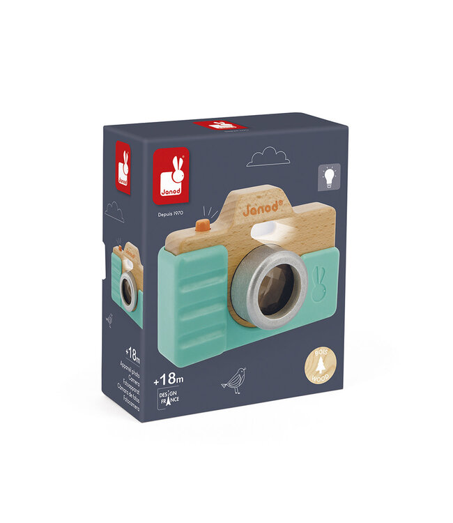 Janod | Foto Camera | met Geluid | Groen | 14 cm | 1+