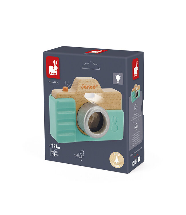 Janod | Foto Camera | met Geluid | Groen | 14 cm | 1+