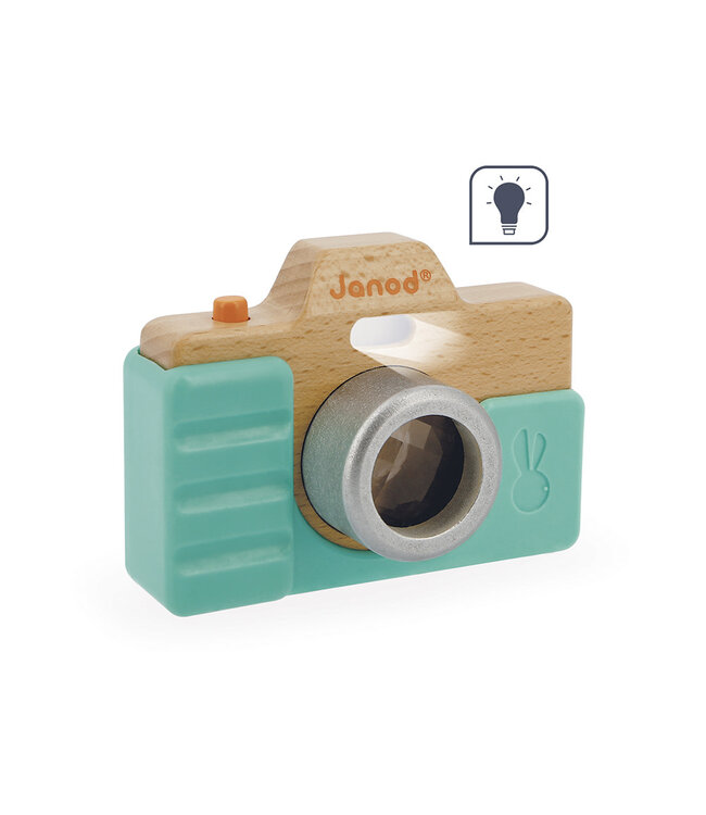 Janod | Foto Camera | met Geluid | Groen | 14 cm | 1+