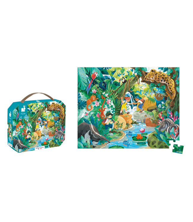 Janod | Puzzel | Het Avontuur | 50 x 40 cm | 100 stukjes | 6+