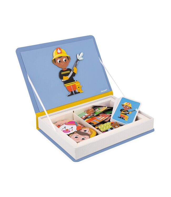 Janod | Magnetibook | Beroepen | 3 - 8 jaar