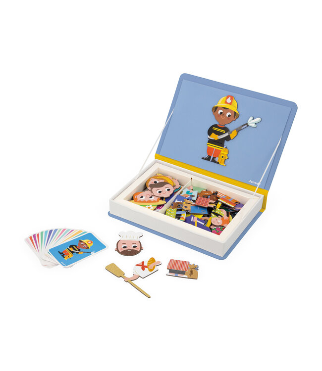 Janod | Magnetibook | Beroepen | 3 - 8 jaar