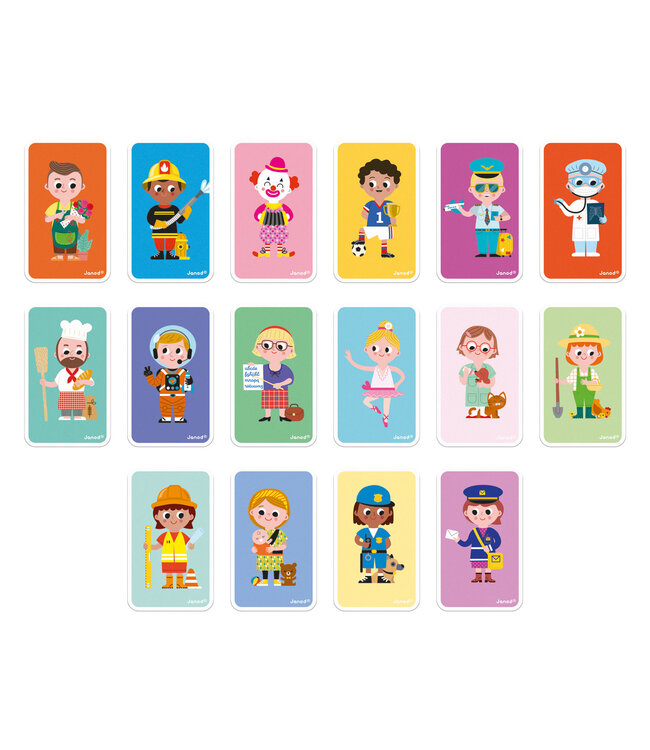 Janod | Magnetibook | Beroepen | 3 - 8 jaar