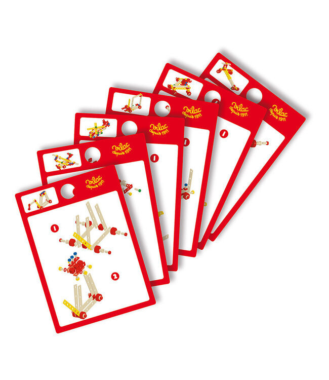 Vilac | Houten Constructie Speelgoed | Super Batibloc | 106+ delig | 4 - 8 jaar