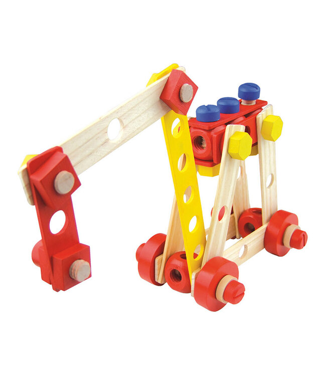 Vilac | Houten Constructie Speelgoed | Super Batibloc | 106+ delig | 4 - 8 jaar