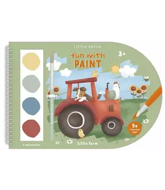 Little Dutch Little Dutch | Verfboek | Little Farm | 3+