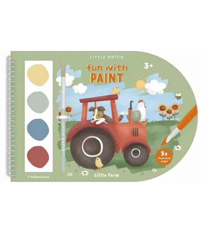 Little Dutch | Verfboek | Little Farm | 3+