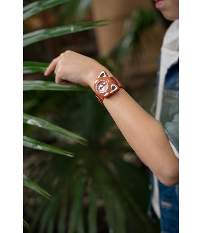 Mava | Slap Watch | Time Pals | Horloge | Red Panda | 22 cm