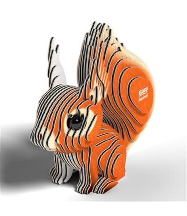 Eugy | 3D Cardboard Model Kit | Forest Life | Eekhoorn | 6+