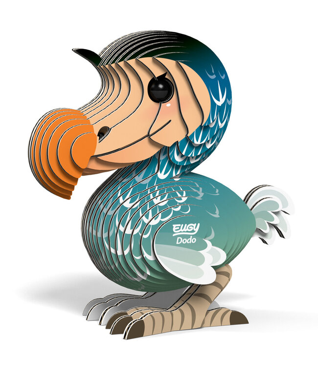 Eugy | 3D Cardboard Model Kit | Bird Life | Dodo | 6+