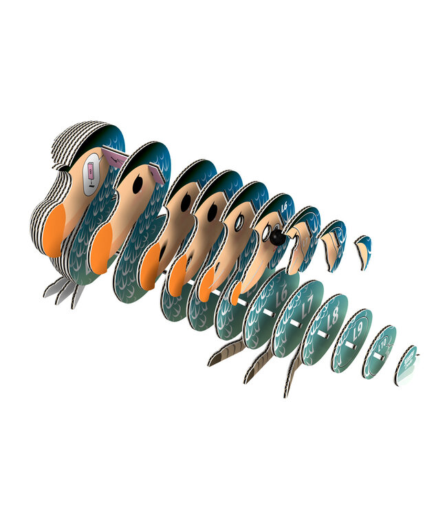 Eugy | 3D Cardboard Model Kit | Bird Life | Dodo | 6+