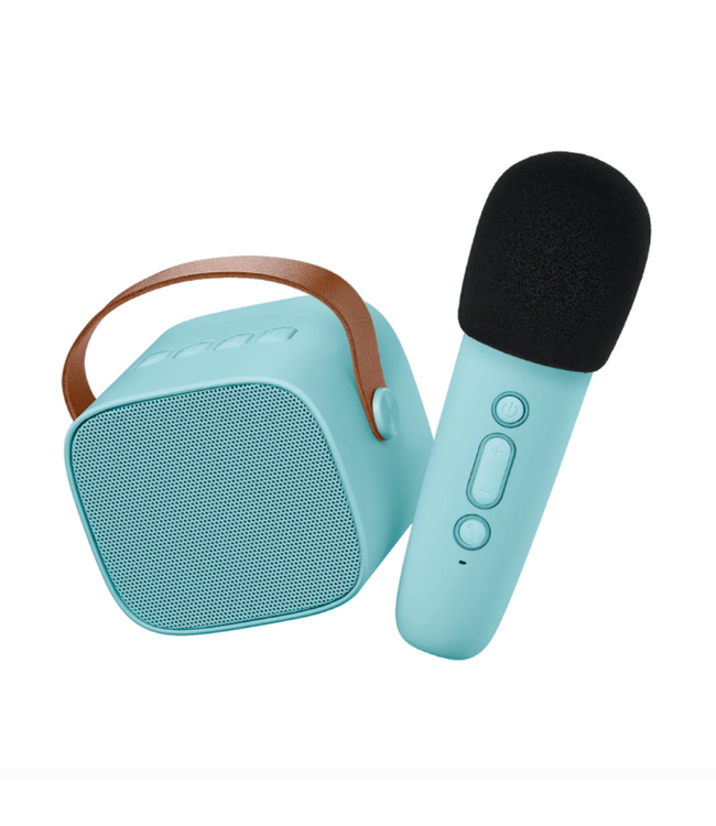 Lalarma | Kids Karaoke | Bluetooth-microfoon en luidspreker | Blauw | 3+