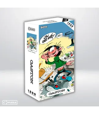 Plastoy | Puzzel | 48 x 68 cm | Guust Flater | Gaston | 1000 stukjes