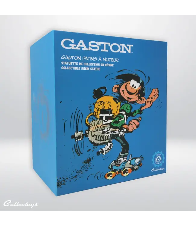 Collecttoys | Kunstharsfiguur | Guust Flater | met Gemotoriseerde Schaatsen | 16 cm