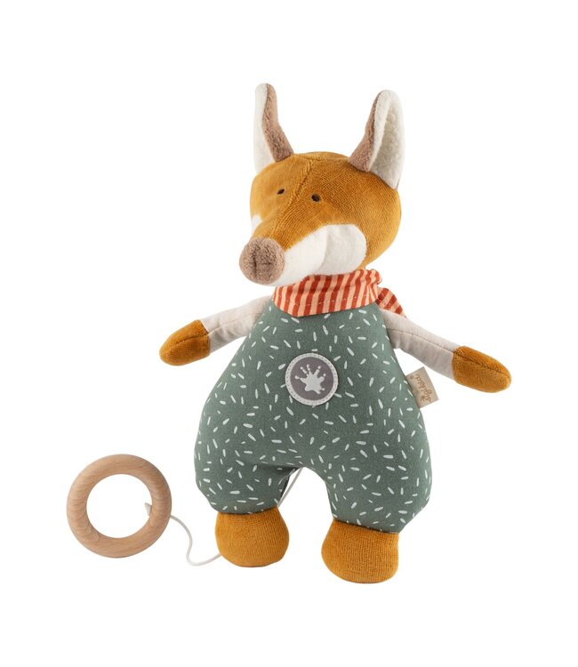 Sigikid | Knuffel met Muziek | Vos | 25 cm | 0+