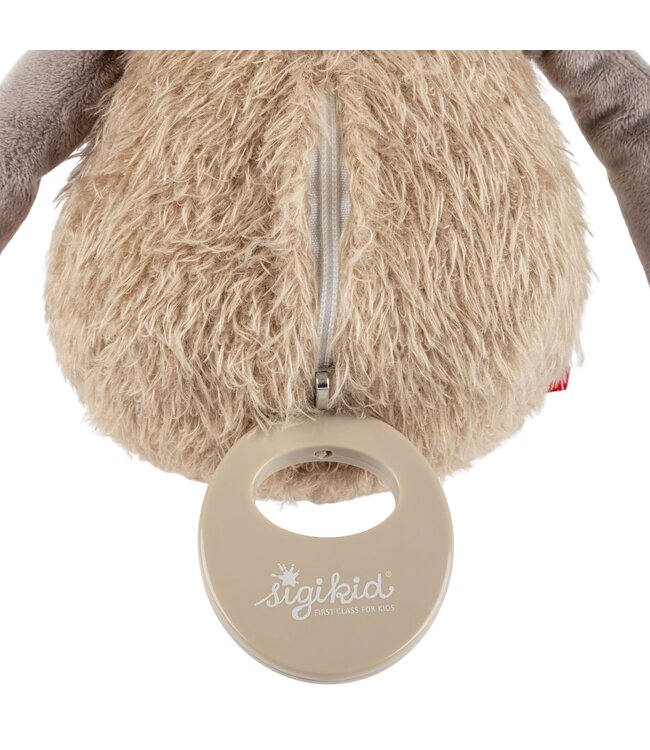 Sigikid | Knuffel inclusief Muziekdoosje met Trekkoord | Monkey | Affi | Melody: Various | 22 cm | 0+