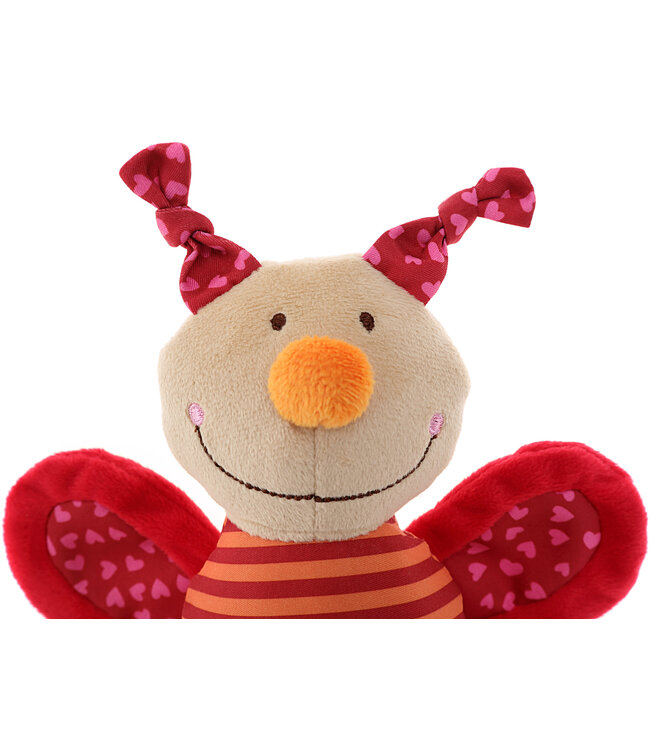 Sigikid | Knuffel  inclusief Muziekdoosje met Trekkoord | Vlinder | Melody: Various |  20cm | 0+