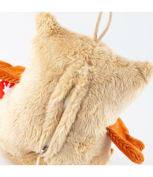Sigikid | Knuffel  inclusief Muziekdoosje met Trekkoord | Uil | Melody: Various | 12 cm | 0+