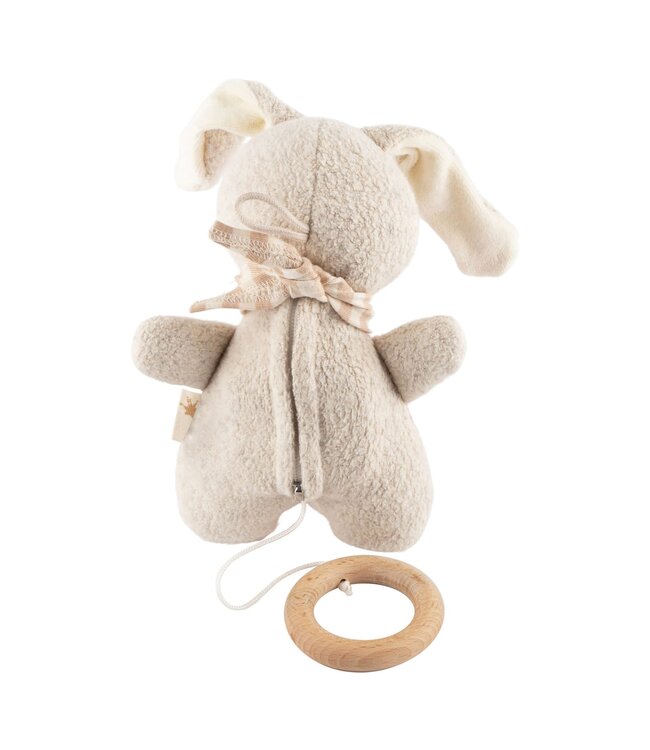 Sigikid | Knuffel met Muziek | Konijn | Melody: Various | 20 cm | 0+