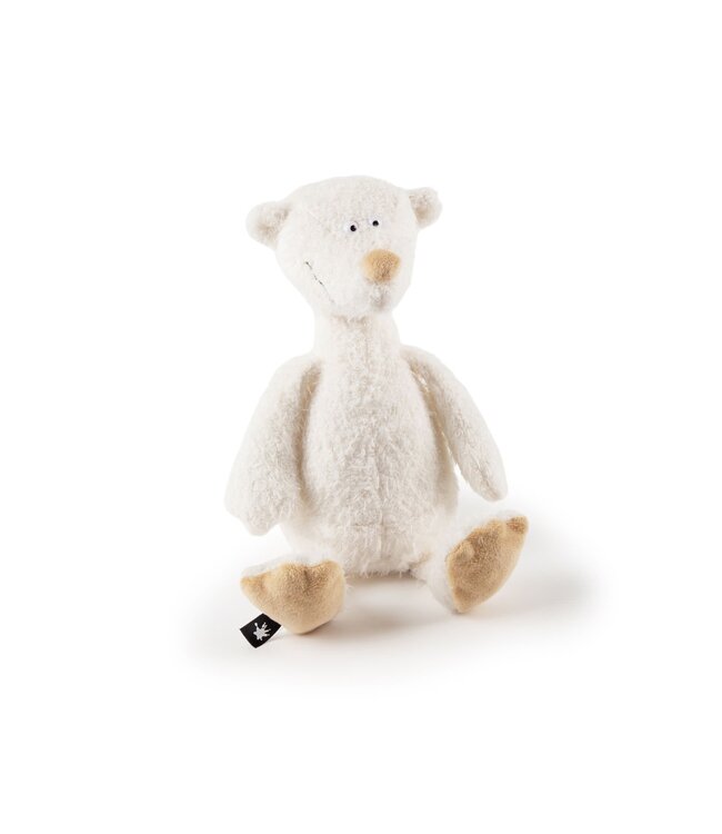 Sigikid | Ach Good Edition | Bruine Beer | midi | Wit | 25 cm