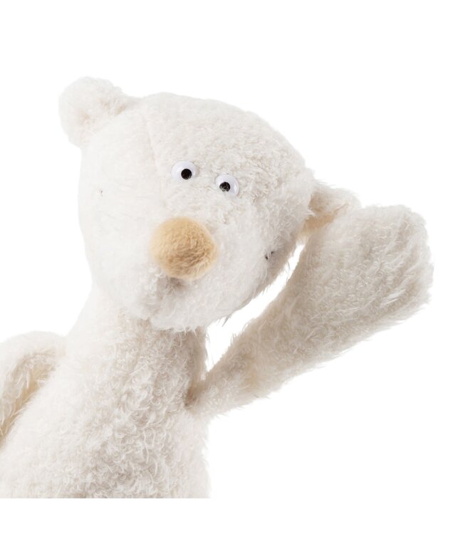 Sigikid | Ach Good Edition | Bruine Beer | midi | Wit | 25 cm