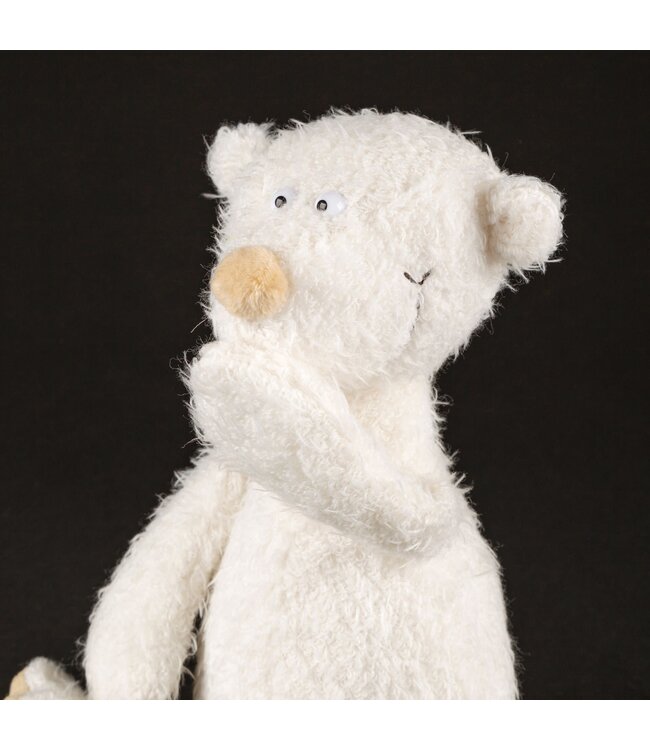 Sigikid | Ach Good Edition | Bruine Beer | midi | Wit | 25 cm