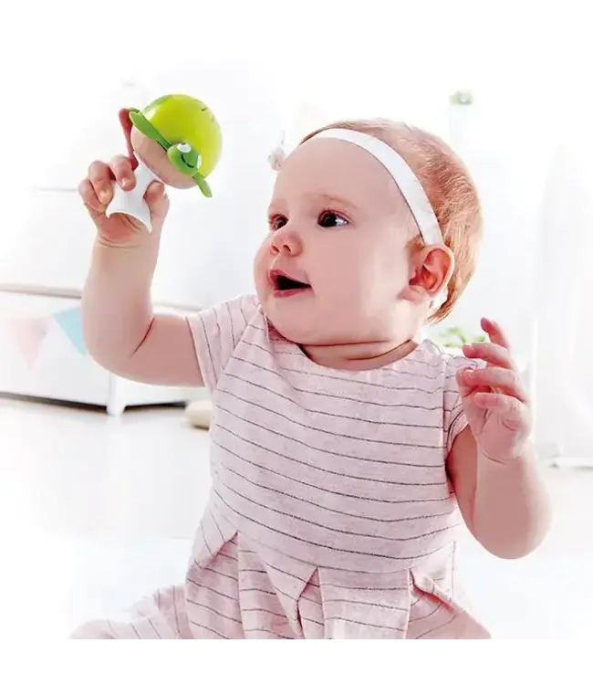 Hape | Stay-put Rattle Set | 3 delig | 8 cm | 0+