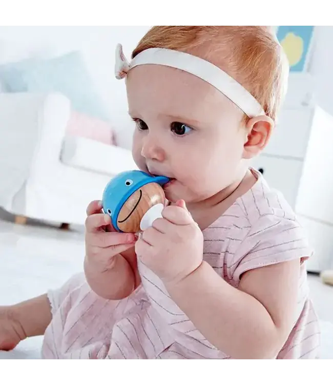 Hape | Stay-put Rattle Set | 3 delig | 8 cm | 0+