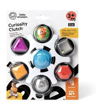 Hape Baby Einstein | Curiosity Clutch Sensory Toy | 15 cm | + 3 maanden
