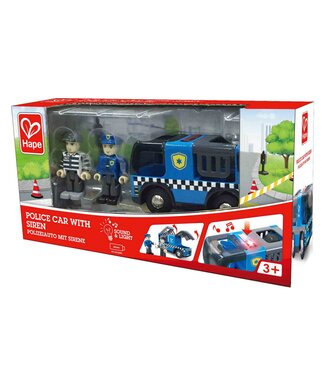 Hape Hape | Railway | Police Car with Siren | 3+