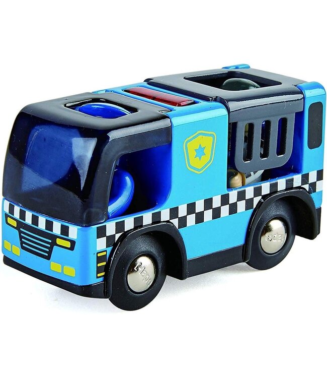 Hape | Railway | Police Car with Siren | 3+