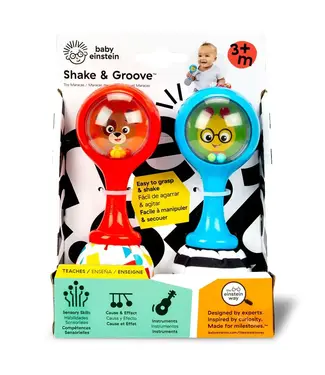 Hape Hape | Baby Einstein | Shake & Groove Toy Maracas | 15 cm | +6 maanden