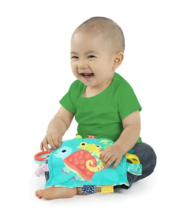 Bright Starts  | Fuzzy Feelies | Soothing Blankie | 22 cm | 0+