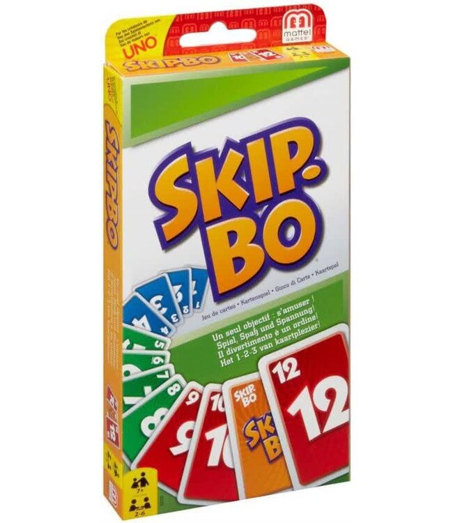 Mattel | Games | Skip-Bo | 7+